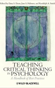 Read more about the article Teaching Critical Thinking in Psychology By Dana S