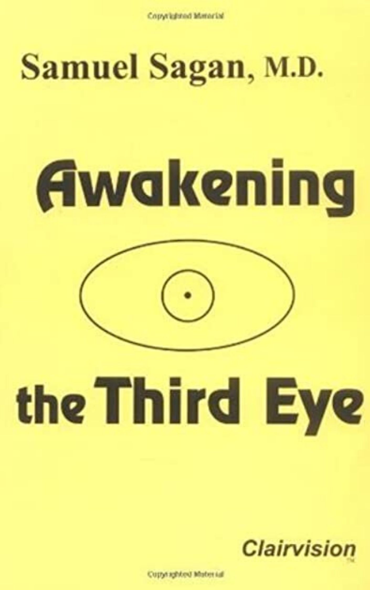 Awakening the Third Eye By Samuel Sagan