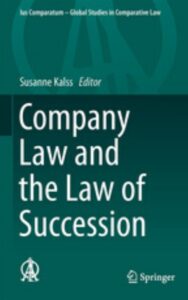 Read more about the article Company Law and the Law of Succession By Susanne Klass