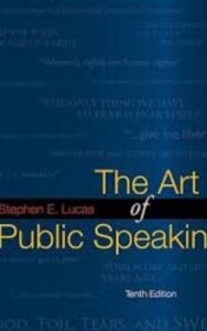 Read more about the article The Art of Public Speaking By Stephen E.Lucas