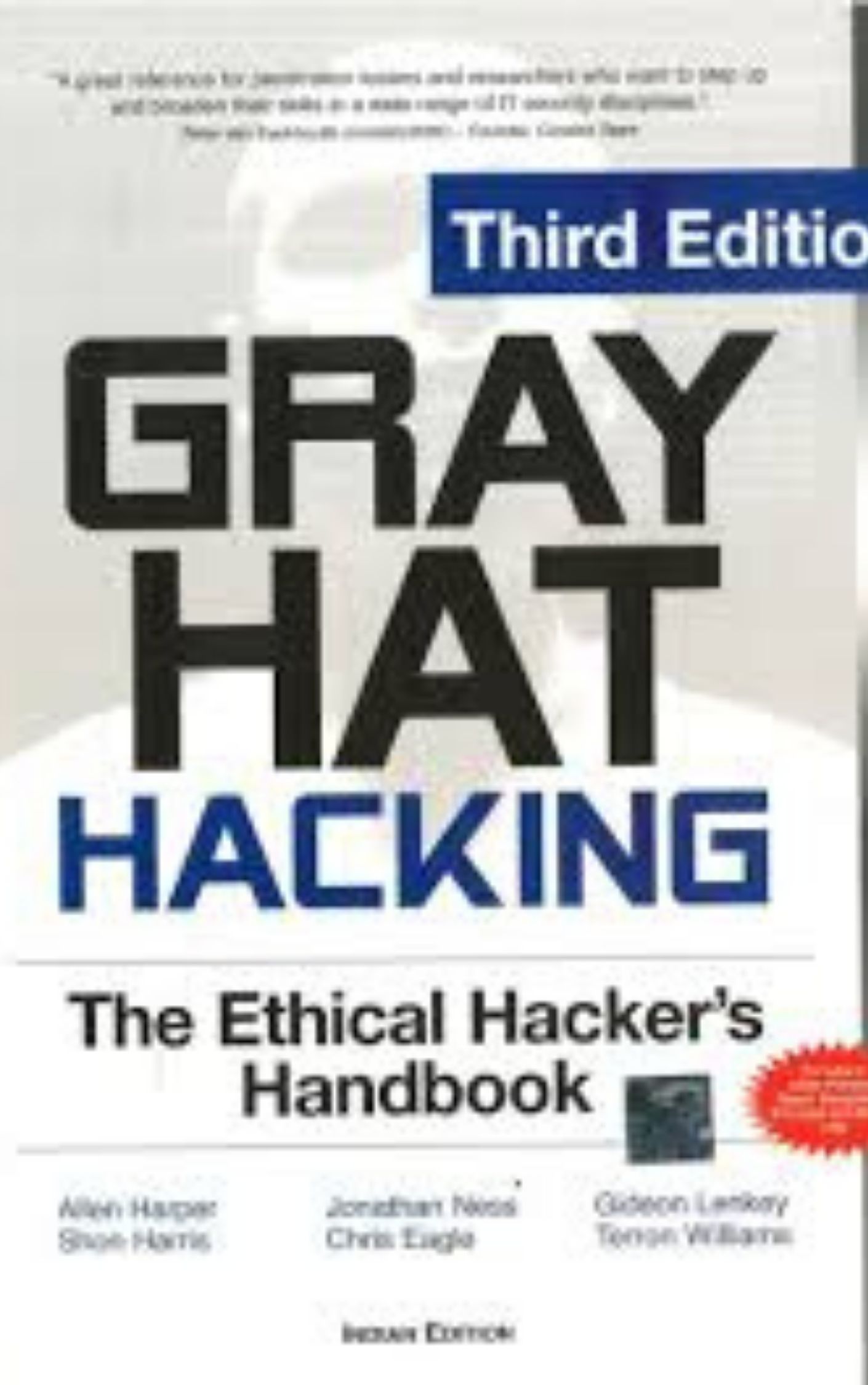 Gray Hat Hacking By Allen Harper