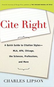 Read more about the article Cite Right By Charles Lipson