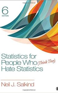 Read more about the article statistics for people who hate statistics by Neil J. Salkind