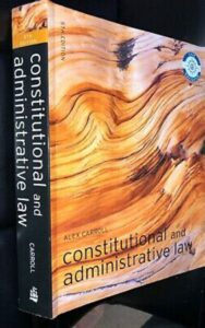 Read more about the article Constitutional and Administrative Law By ALEX CARROLL