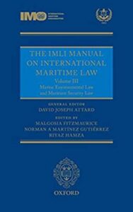 Read more about the article The IMLI Manual on International Maritime Law By DAVID JOSEPH ATTARD