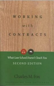 Read more about the article Working With Contracts By Charles	M.Fox