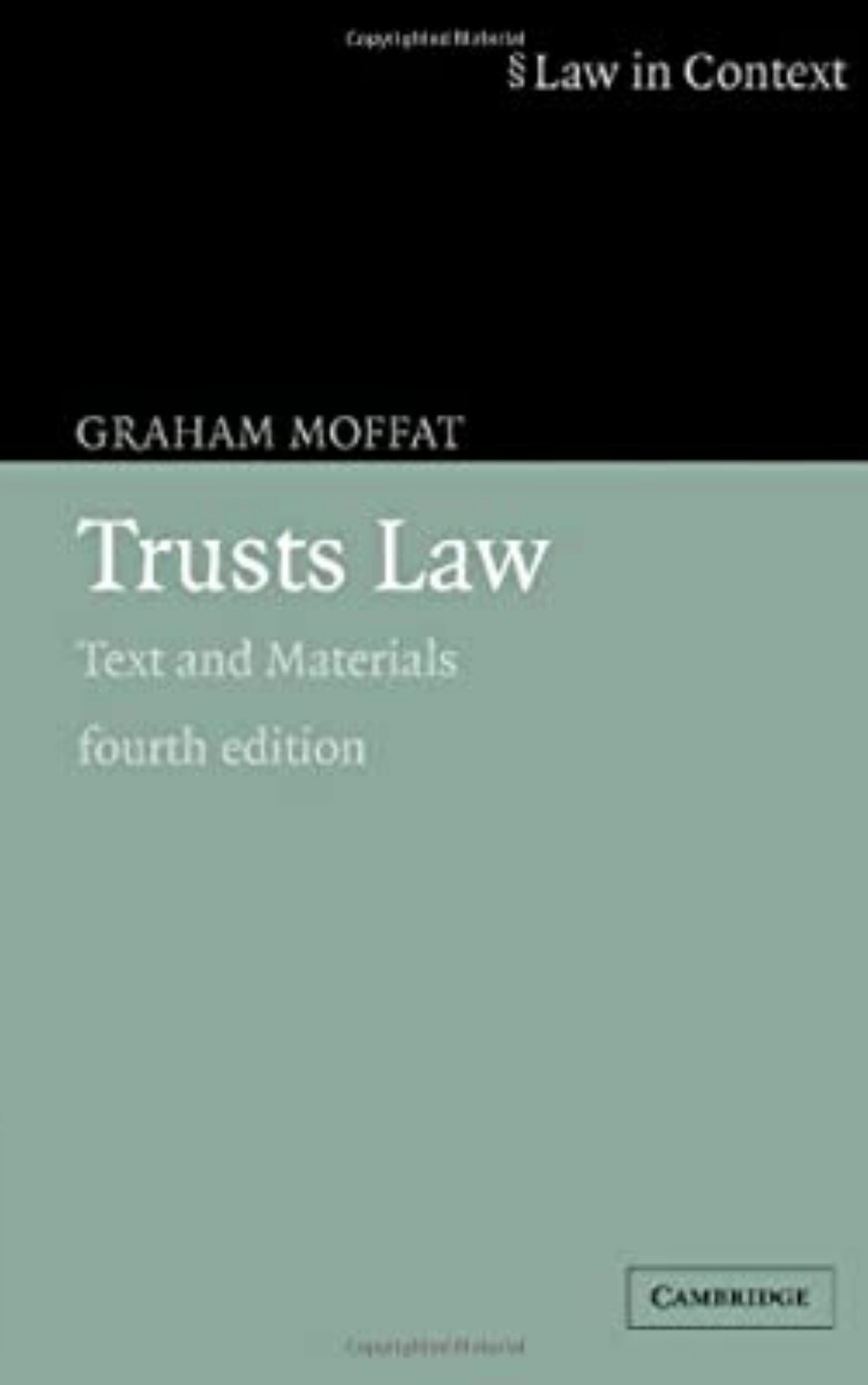 Trusts Law