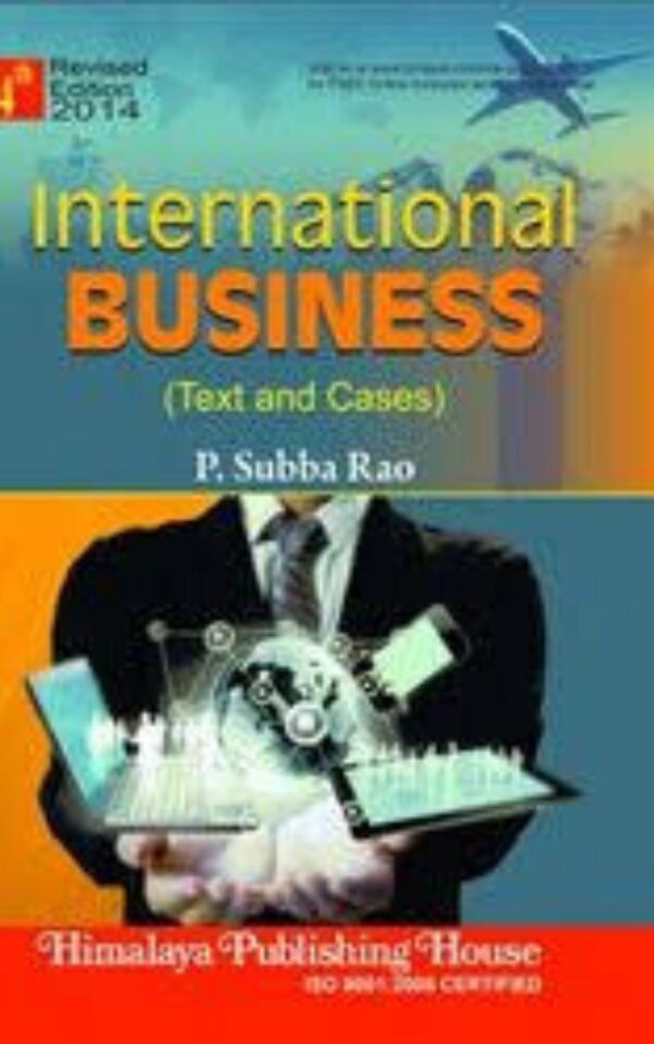 International Business Environment By P. Subba Rao