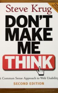 Read more about the article Don’t Make Me Think By Steve Krug