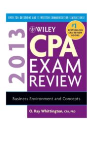 Read more about the article Wiley CPA Exam Review 2013 By Ray Whittington