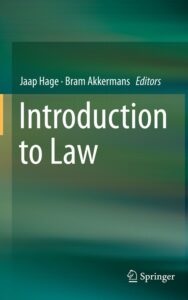 Read more about the article Introduction to Law By Jaap Hage