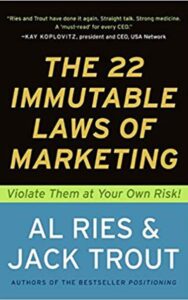 Read more about the article Immutable Laws of Marketing By Al Ries