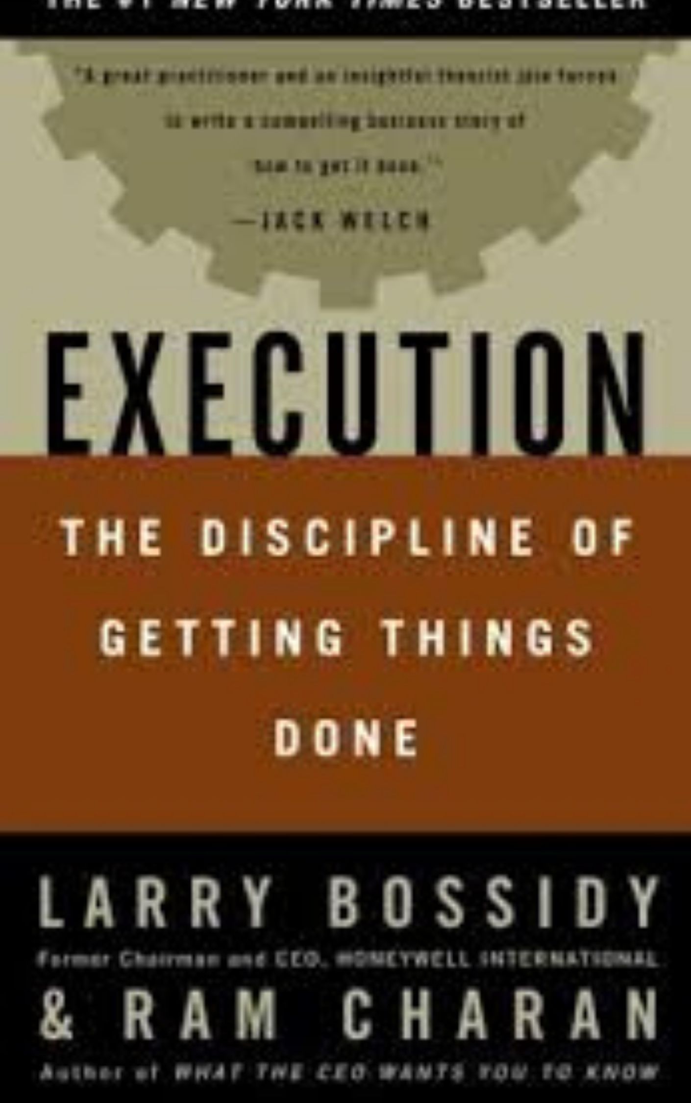 You are currently viewing Execution By Larry Bossidy