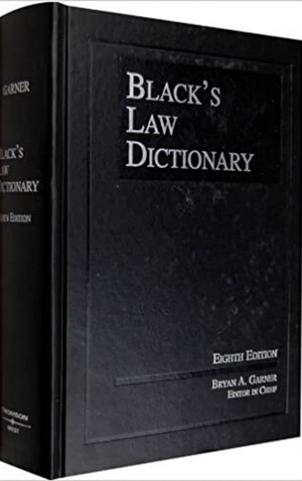 Black's Law Dictionary 8th Edition