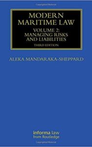 Read more about the article Modern Maritime Law By Aleka Mandaraka-Sheppard