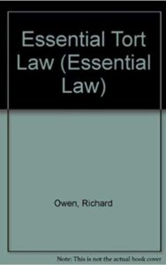 Read more about the article Essential Tort Law: By Richard Owen