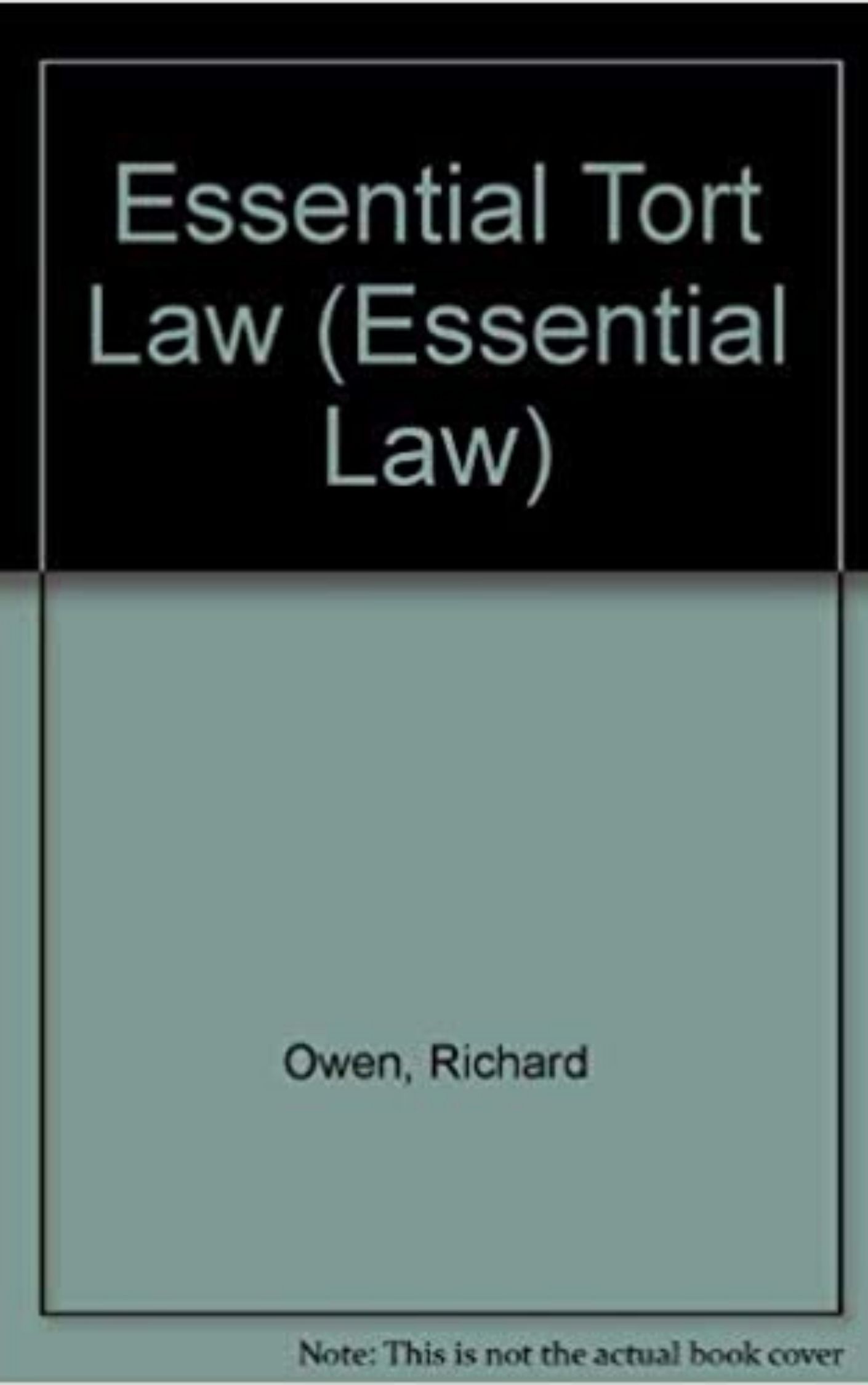 Essential Tort Law