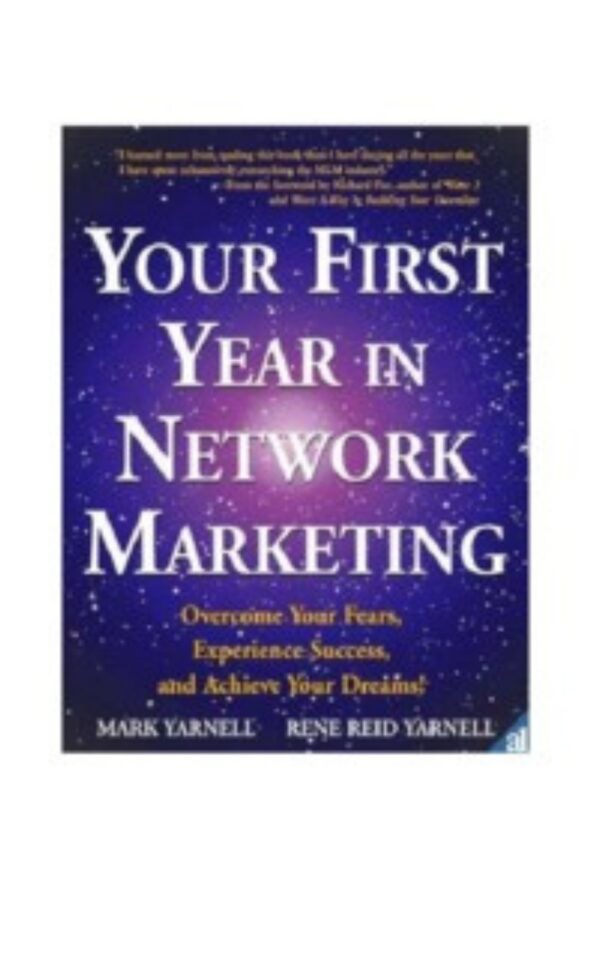 Network marketing is one of the fastest-growing career opportunities in the United States. Millions of people just like you have abandoned dead-end jobs for the chance to achieve the dream of growing their own businesses. What many of them find, however, is that the first year in network marketing is often the most challenging—and, for some, the most discouraging. Here, Mark Yarnell and Rene Reid Yarnell, two of the industry's most respected and successful professionals, offer you strategies on how to overcome those first-year obstacles and position yourself for lifelong success. The Yarnells provide you with a wealth of savvy advice on everything you need to know to succeed in network marketing, such as proven systems for recruiting, training, growing and supporting your downline, and much more. In an easy, step-by-step approach, you will learn how to: ·Deal with rejection ·Recruit and train ·Avoid overmanaging your downline ·Remain focused ·Stay enthusiastic ·Avoid unrealistic expectations ·Conduct those in-home meetings ·Ease out of another profession You owe it to yourself to read this inspiring book! "This will be the Bible of Network Marketing."