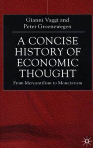 Read more about the article A Concise History of Economic Thought By Gianni Vaggi