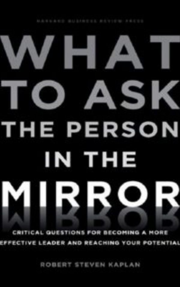 What to Ask the Person in the Mirror by Robert Steven Kaplan