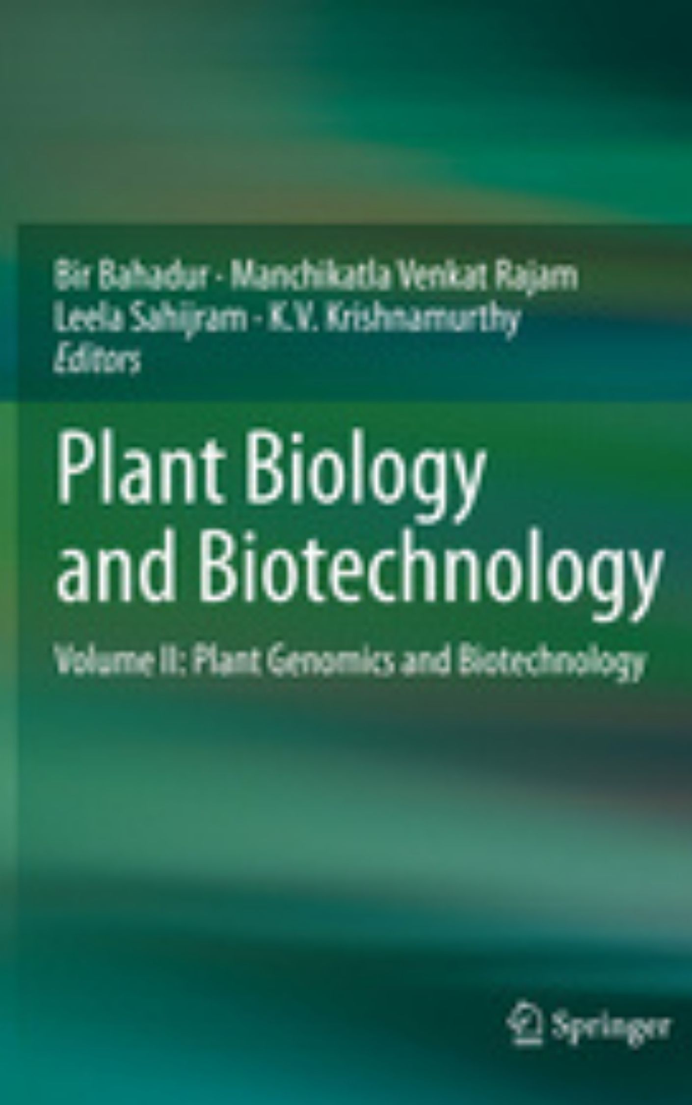 Plant Biology and Biotechnology