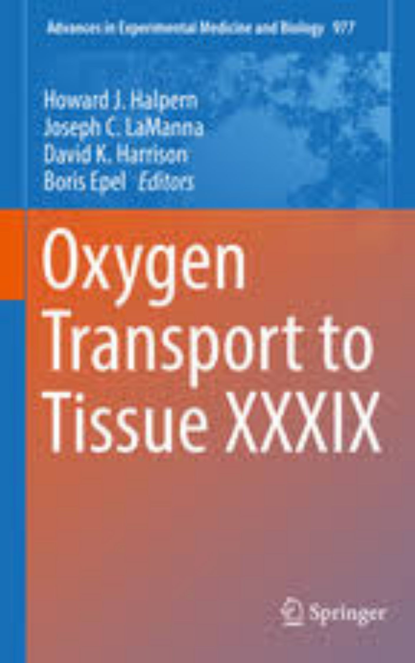 You are currently viewing Oxygen Transport to Tissue XLI by Oliver