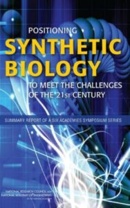 Read more about the article Positioning Synthetic Biology by  Anne Marie Mazza