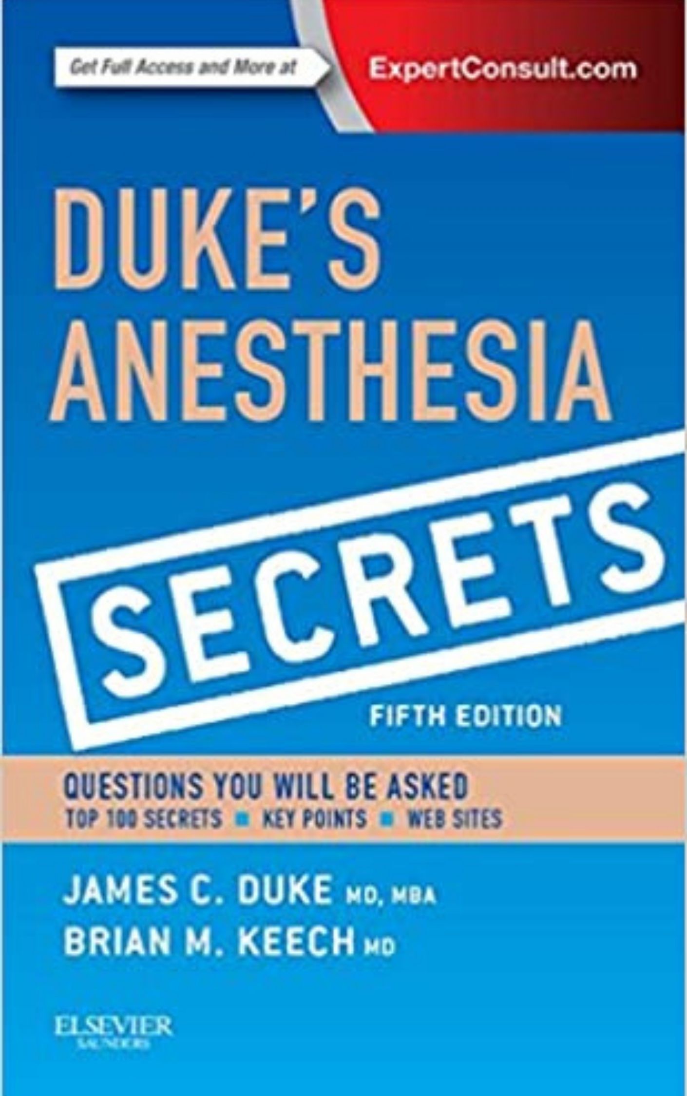 Duke's Anesthesia Secrets