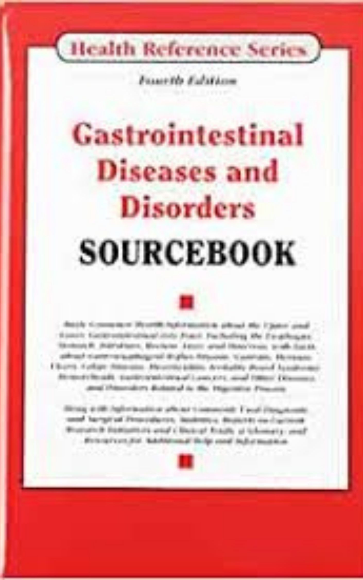 You are currently viewing Gastrointestinal Disorders Sourcebook Fourth Edition by Angela L Williams