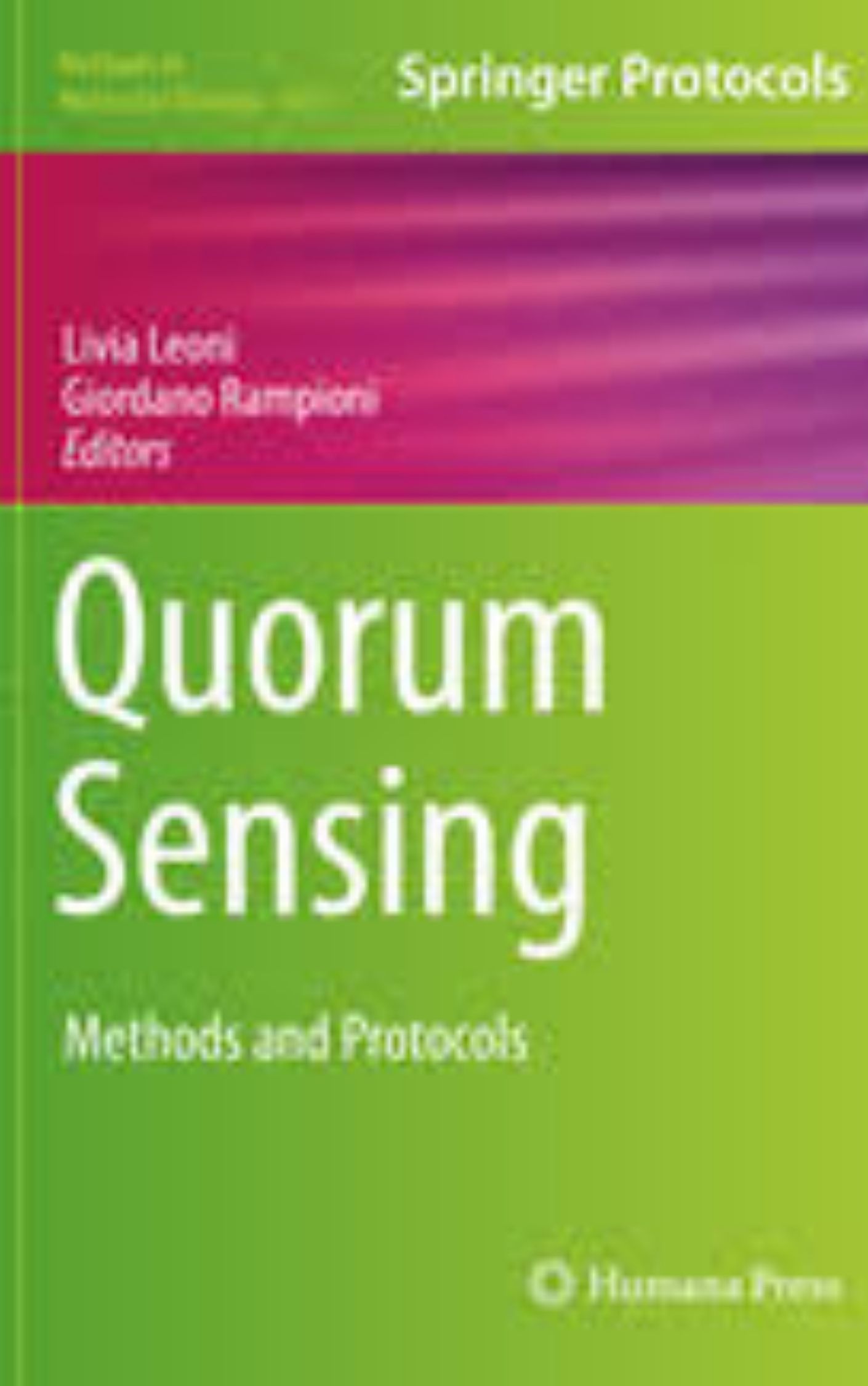 Quorum Sensing Methods and Protocols