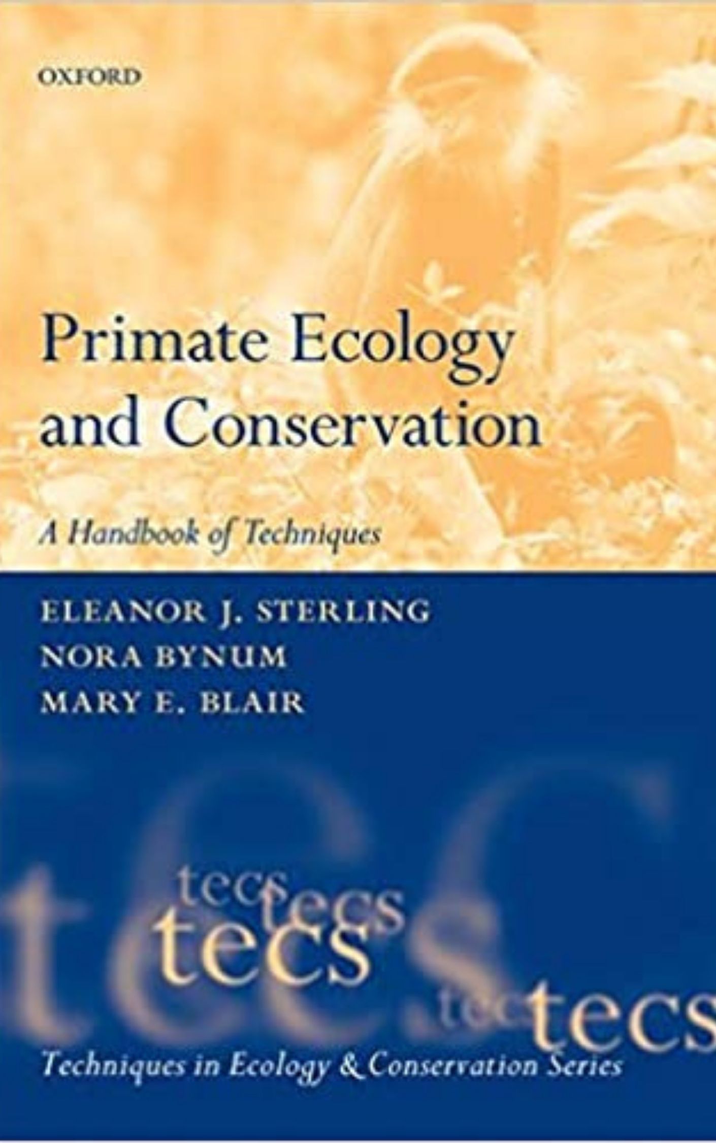 Langmans Primate Ecology and Conservation